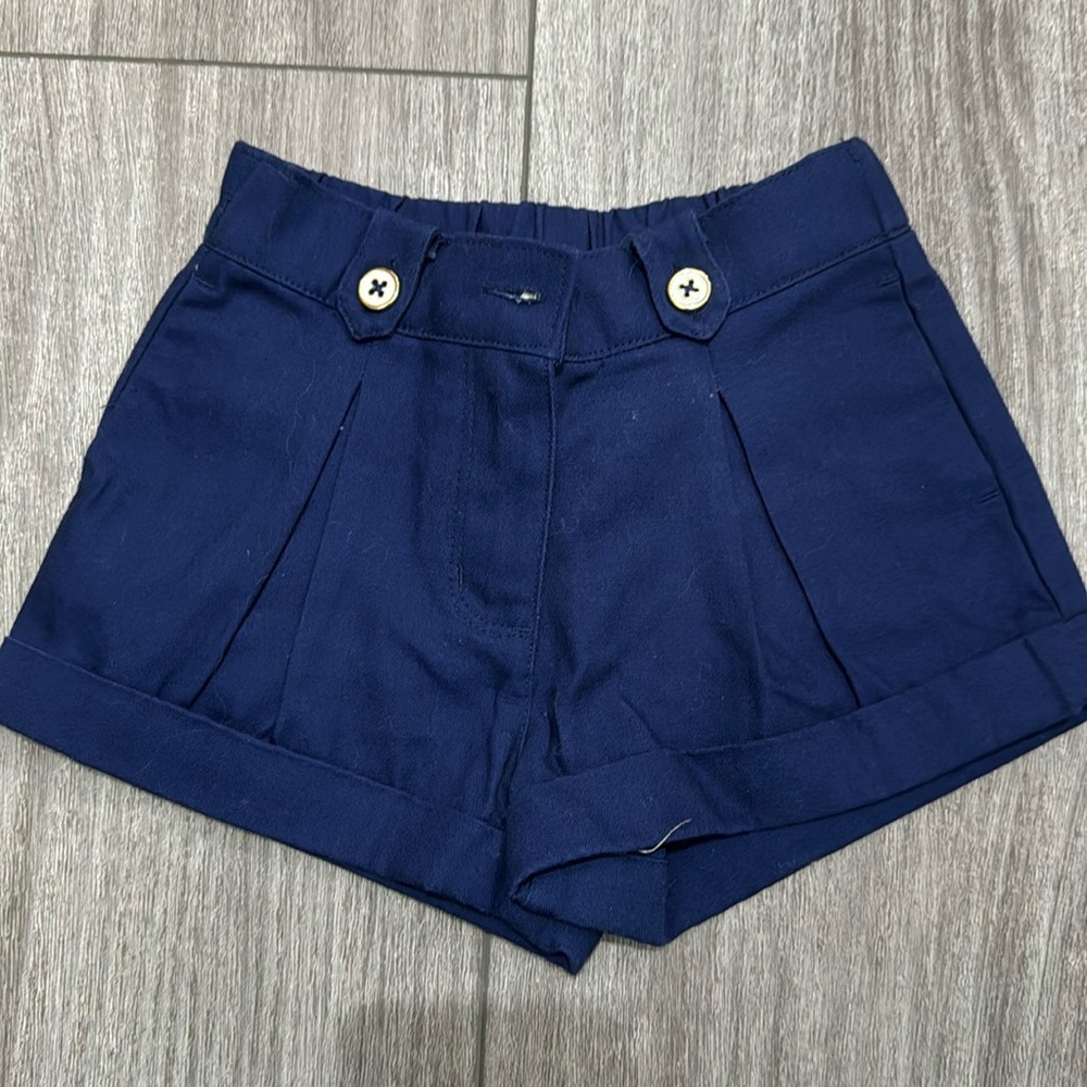 Rich Blue Janie and Jack Shorts 6-12m